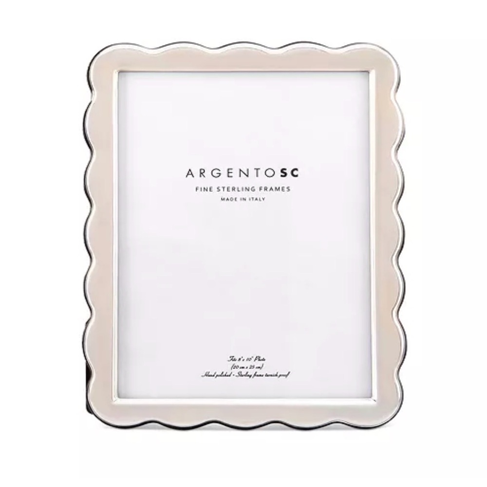 Elegant Silver Picture Frame 5x7